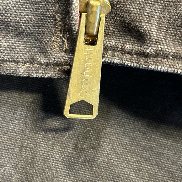 Carhartt Men's Brown Hooded Jacket SZ XXL - Picture 9 of 13